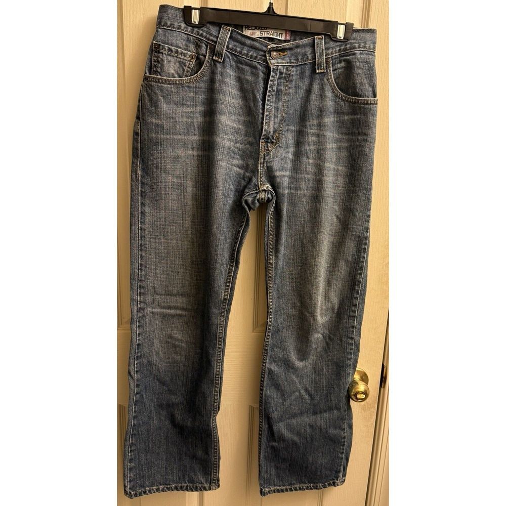 Vintage Levis 559 Jeans Mens 30x30 Blue Denim‎ Pants Relaxed Straight Y2K Retro